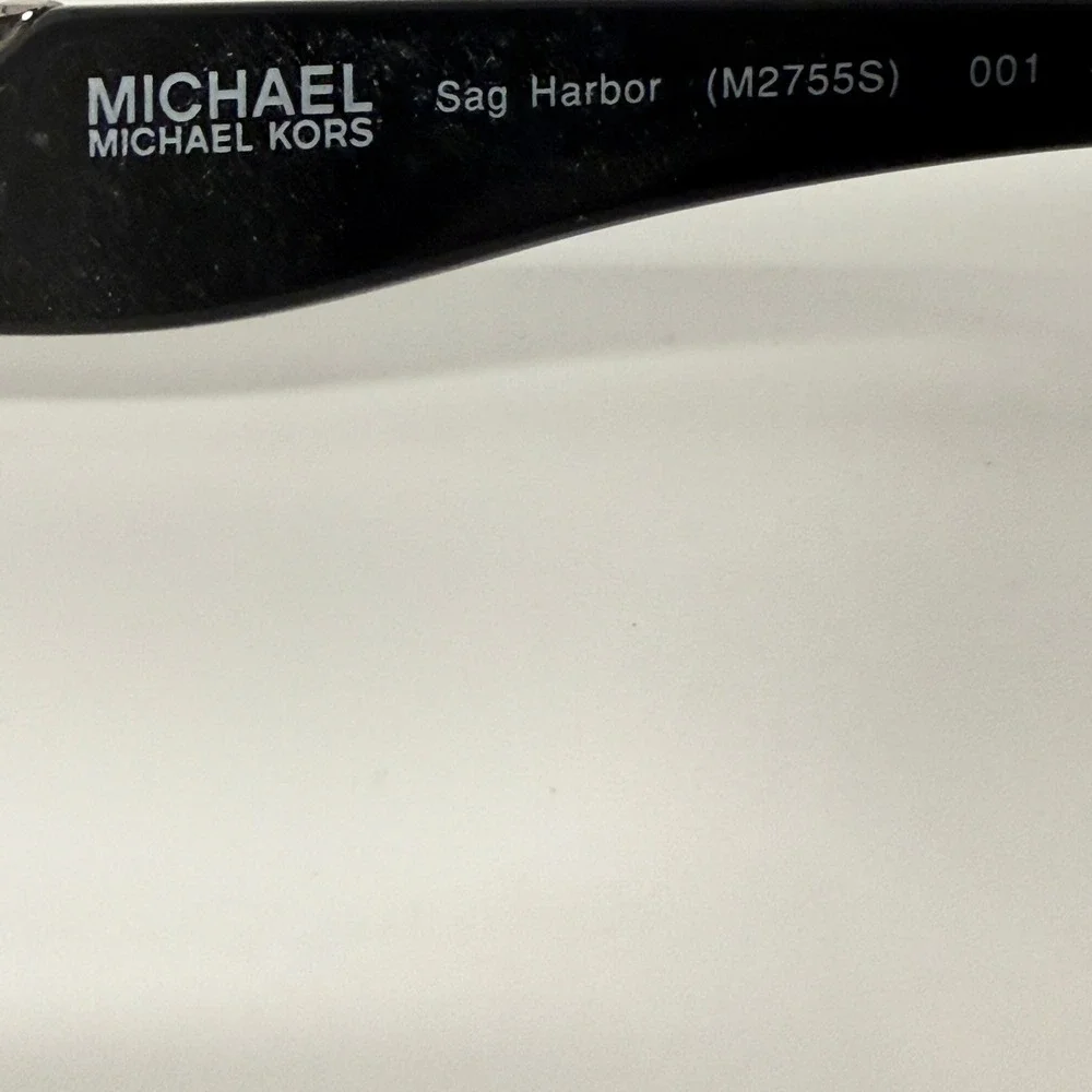 Michael Kors Sag‎ Harbor M2755S 001 Black Eyeglasses Frames 58-16-125 MK Logo